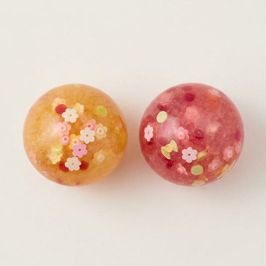 Artistic Handmade Floral Confetti Rice Ball