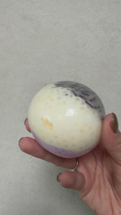 Purple Rice Taro Mochi Squishy Stress Ball